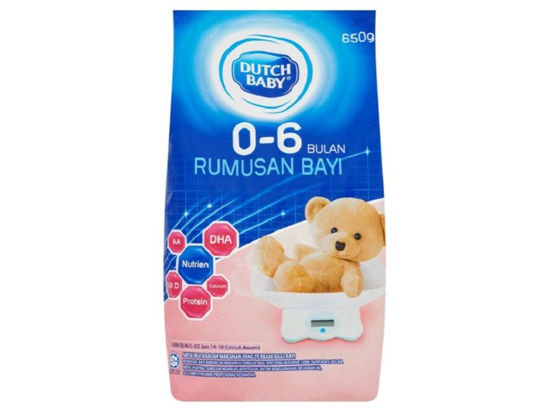 Dutch Baby Milk Powder for Infants Aged 0 to 12 Months